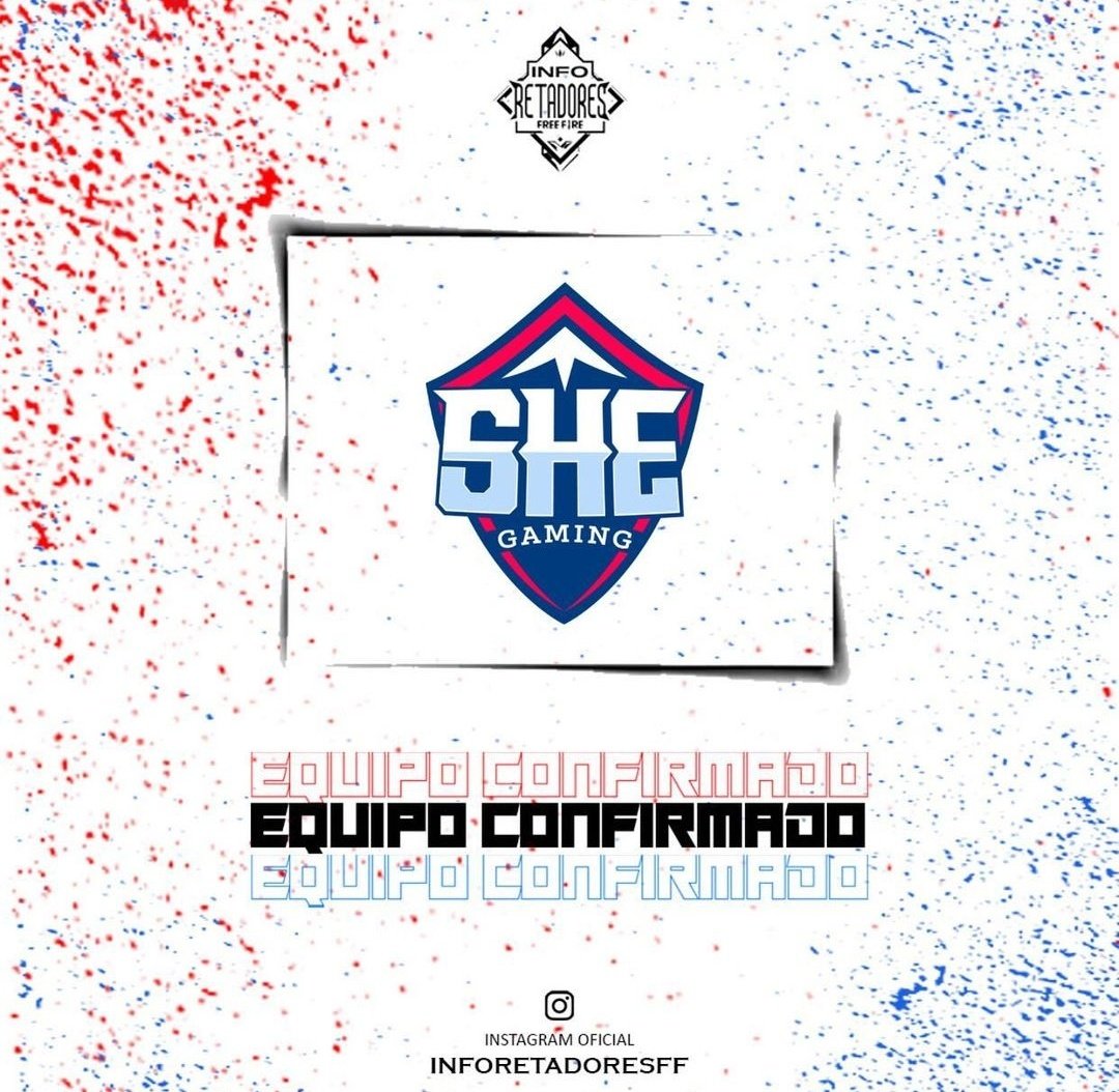 infoffllatam's tweet photo. Bienvenidas chicas ✨✨
@shegamingcol es aprobada como organización para jugar la serie B de la #FreeFireLeague
El E-SPORT femenino estará presente en esta temporada de #RetadoresFF
Muchos éxitos chicas ❤️❤️ https://t.co/J5m2PIMgkm