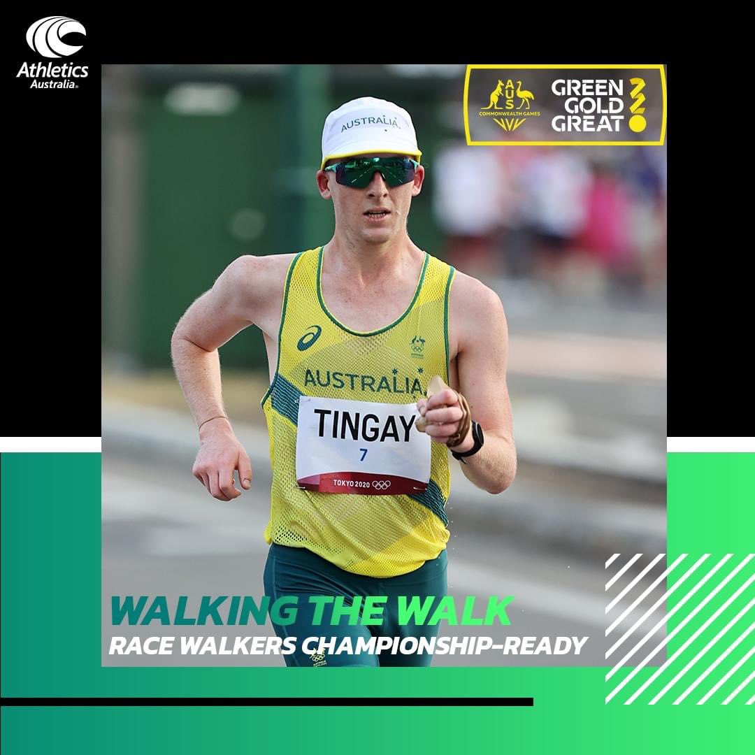 Australian race walkers have ignited their 2022 campaigns at a training camp funded by <a href="/CommGamesAUS/">Commonwealth Games Australia</a>, crunching the km’s on the track and in the lab <a href="/theAIS/">Australian Institute of Sport</a> ahead of the Australian and Oceania 20km Race Walking Championships.

READ MORE👉bit.ly/RaceWalkingCamp

#ThisIsAthletics