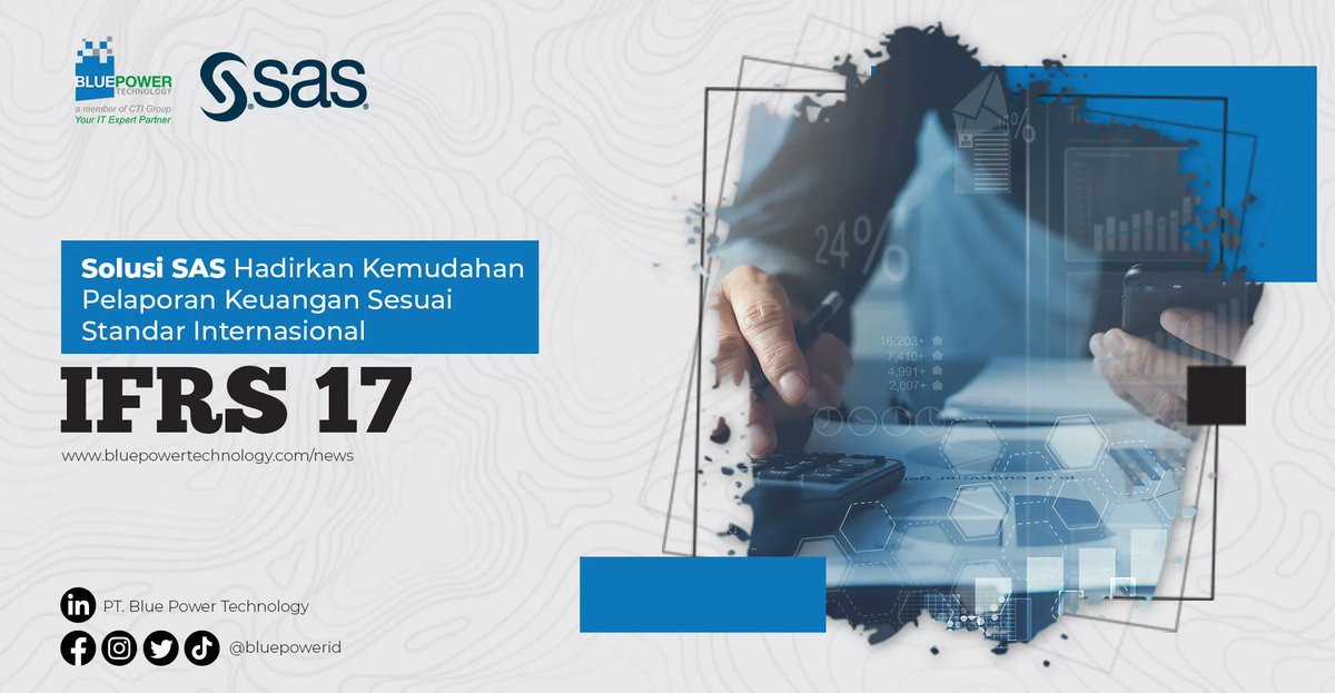 bluepowerid's tweet photo. Solusi software SAS membantu perusahaan asuransi penuhi standar akuntansi IFRS 17 dengan sejumlah fitur yang ditawarkannya.
Simak lengkapnya artikel ini pada link berikut: https://t.co/e8JfXEwgW7
#IFRS17 #akuntansi #SAS #solusiakuntansi https://t.co/fmEzOOkjOM