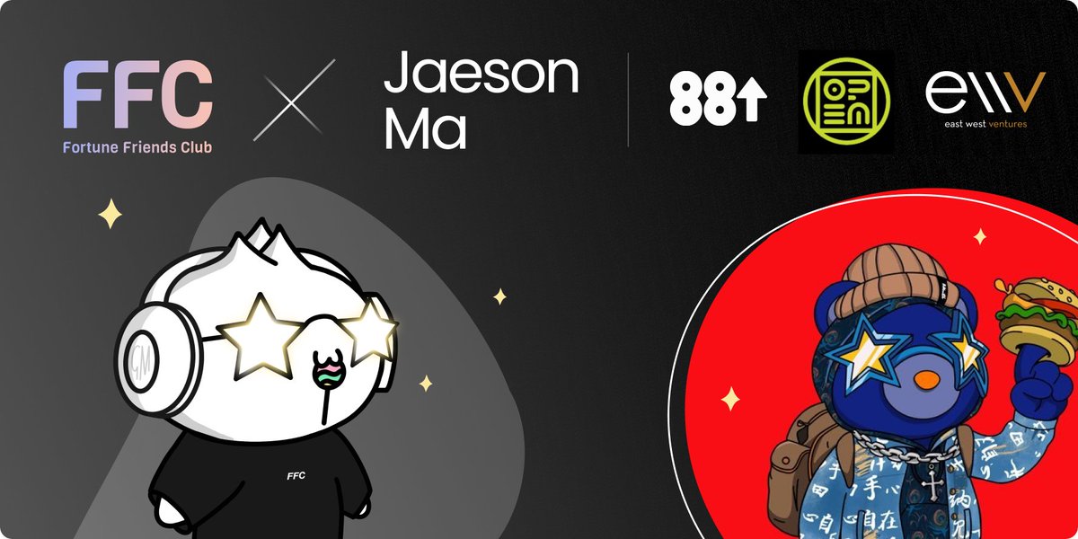 FortuneFriends_'s tweet photo. Please welcome Co-Founder of 88rising and East West Ventures 
@jaesonma to the Fortune Friends Club! Jaeson is building 
@OP3Nworld_ a NFT gated platform for creators &amp; fans in web3. 

Give a follow &amp; stay tuned for upcoming collaborations w/ FFC!🙏🔥 https://t.co/r8fsWOrF3H