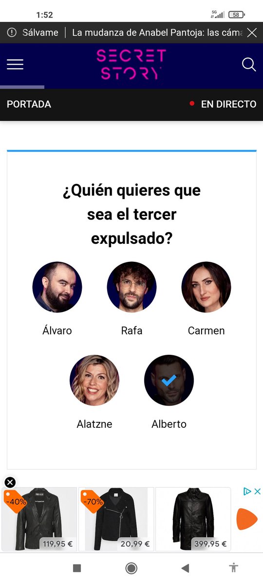dangarciaaa's tweet photo. "El novio de la Elena" momentazo! Nominaciones preparadas para echar a los muebles... Tiene que aguantar la resistencia! #secretgala3 https://t.co/AbGoTp1ZQU