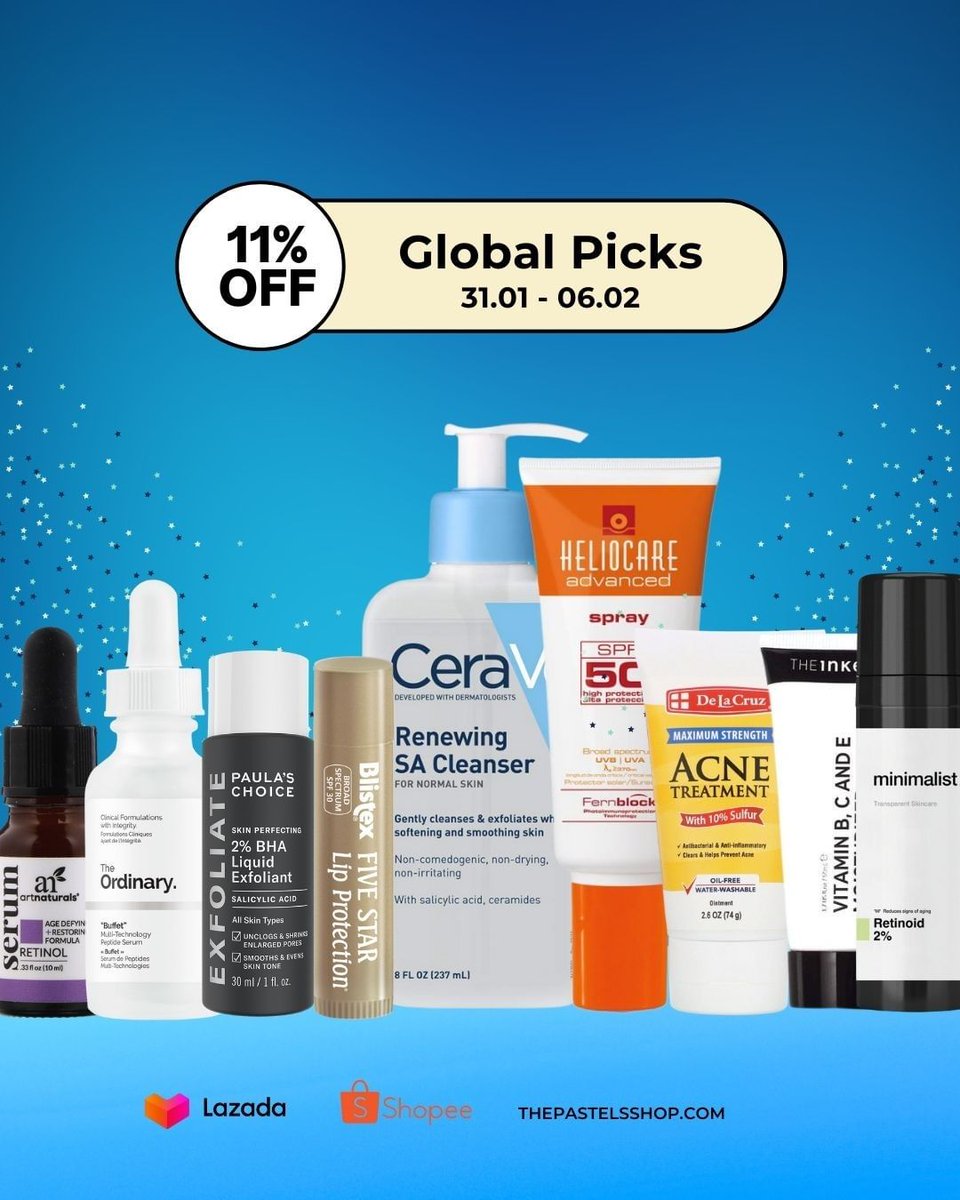 thepastelsshop's tweet photo. Tahu tak, tema untuk minggu ini adalah #globalpicks?
Sepanjang minggu ini anda boleh menikmati potongan sebanyak 11% bagi produk terpilih selain daripada pelbagai info daripada Team #contentcreator kami. Promosi sah di Shopee, Lazada & Website. Enjoy! https://t.co/Yzv1RM7uol