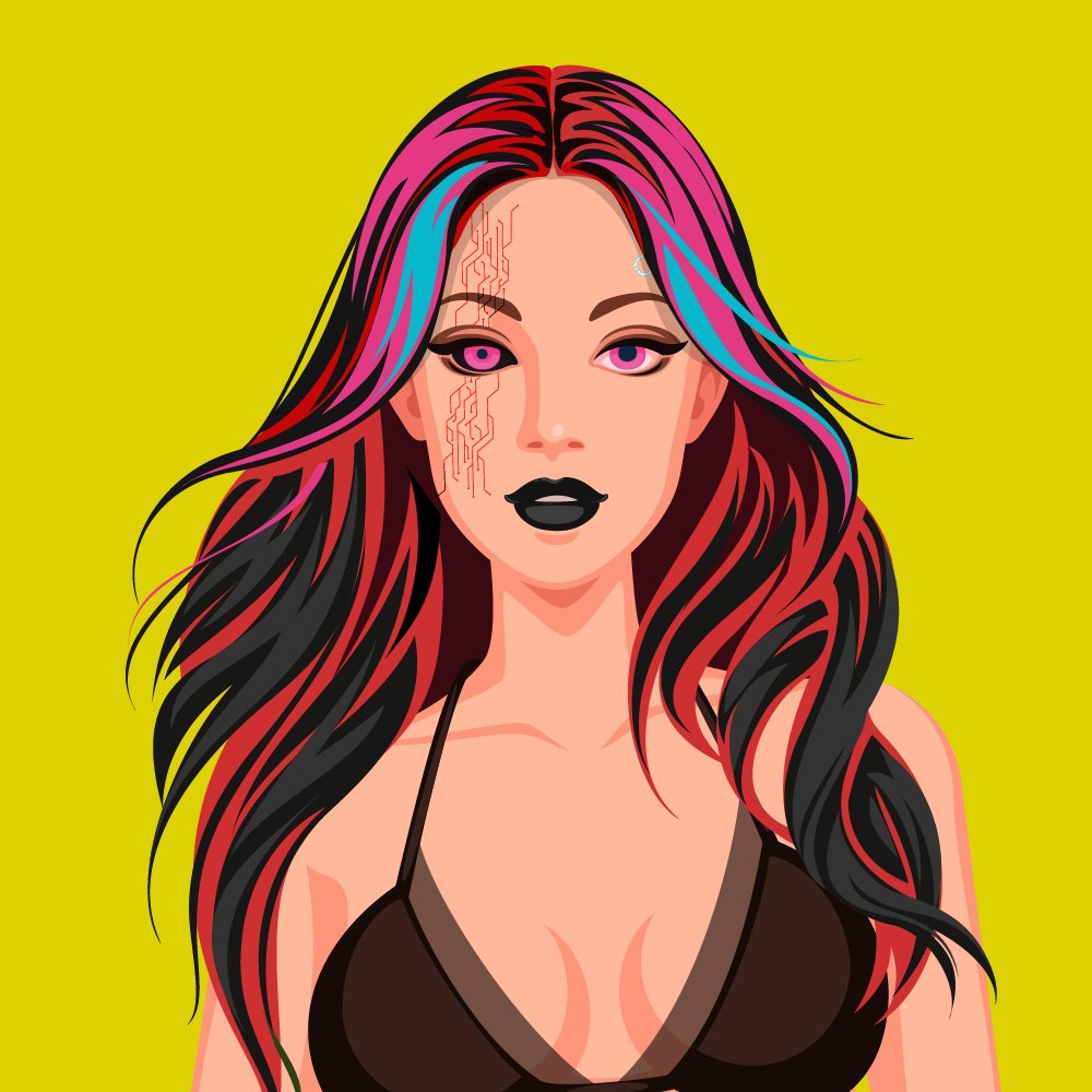 D anime NFTs tweet media