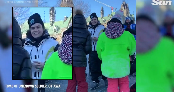 Trucker convoy: Ottawa police seek to identify woman after National War Memorial desecrated dlvr.it/SJHJ7k