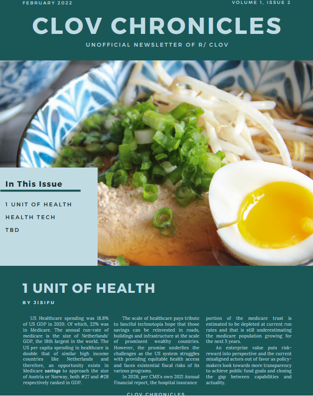 jisifu's tweet photo. $clov so CMS just posted MA advanced notice. if you are into health equity, it might be a good idea to brush up on the policy end of things and contribute a little to move the industry along the curve. the next month's newsletter will open with an article on health equity preview https://t.co/Q7wlcT7NDt