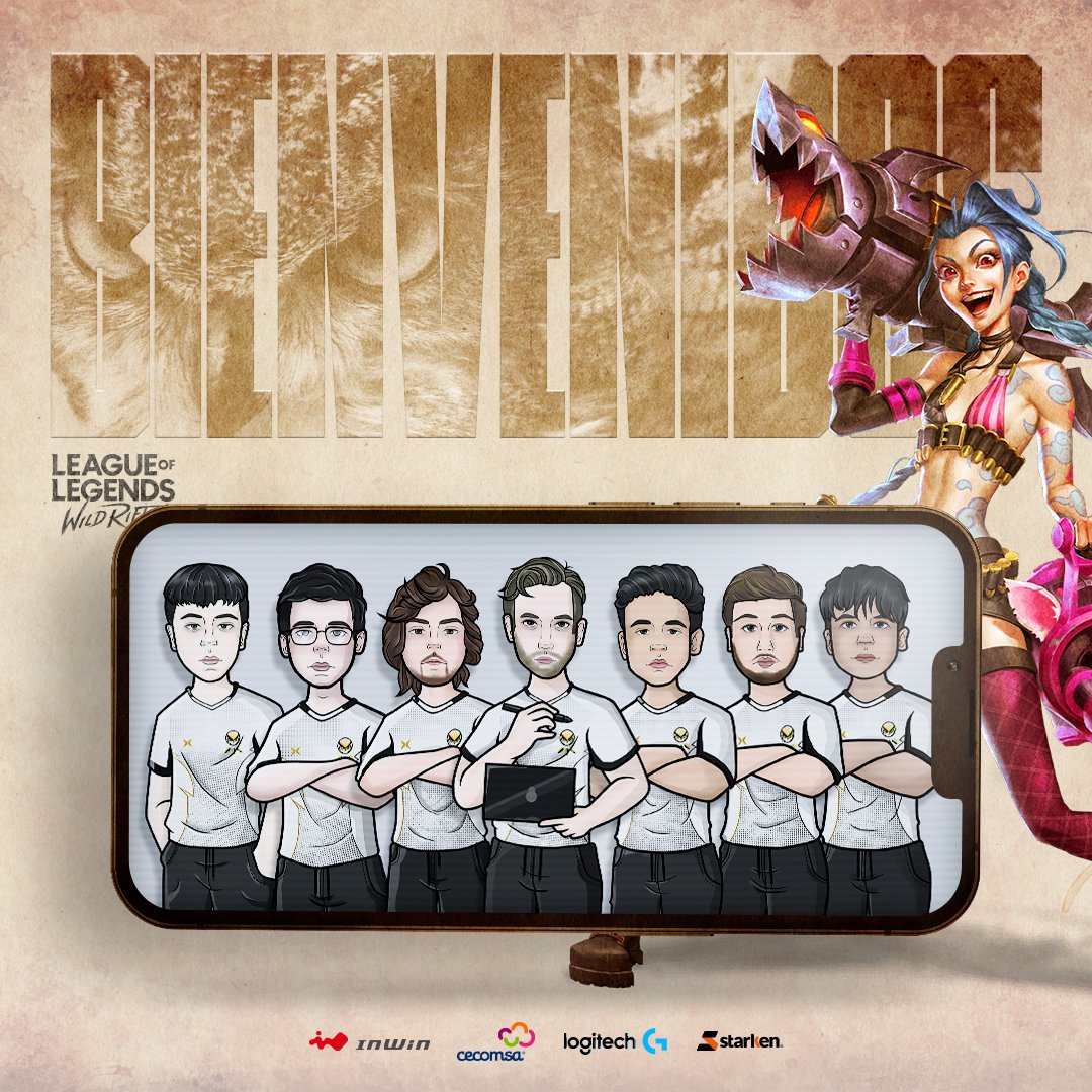 En este Split, llevaremos la camiseta de Mezexis Esports en la grieta, este equipo dará todo en el próximo WOL para ser de los mejores de LATAM.
<a href="/FearFede/">Fede Botti</a> 
<a href="/NeutroEdu/">neutro</a> 
<a href="/DogcinhoWR/">Dogcinho</a> 
<a href="/wr_spirit/">Spirit WR</a> 
<a href="/Vaalko0/">Vaalko</a> 
<a href="/taiwanwr/">Taiwan</a> 

¡Prepárense! El búho acecha
instagram.com/mezexisesports/

#GoMezexis