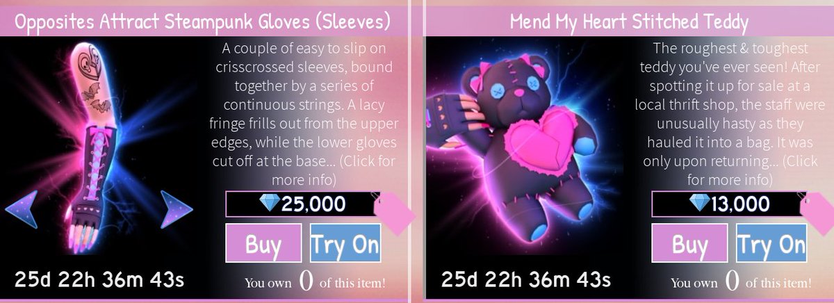 Mend My Heart Stitched Teddy, Royale High Wiki