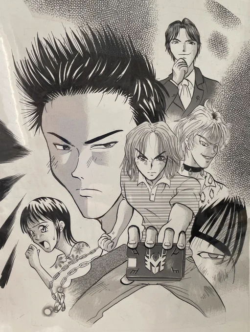 #仮面ライダー龍騎20周年 …もう20年も経つんですね…当時はめちゃくちゃガッツリハマりまくってました😊
この絵は当時アシスタントの合間に描いた唯一の龍騎イラストです(なんか恥ずかしいw)20年前の原画が残ってたのも奇跡。ほんとに好きでした。 