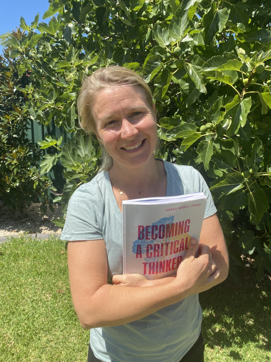 When a conversation swerves from disappointed to ecstatic: 

Me: I can't find my book #BecomingaCriticalThinker on your shelves☹️

Lovely <a href="/ReadingsBooks/">Readings</a> man: I'll check... we seem to have sold out and have had to order more!😃

Thanks <a href="/UniMelb/">University of Melbourne</a>, @MelbBSchool, <a href="/RMIT/">RMIT University</a> students!