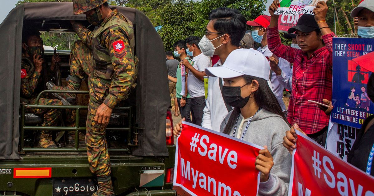 One year since Myanmar coup, U.N. Security Council backs 'will of the people' reut.rs/3GowcoM