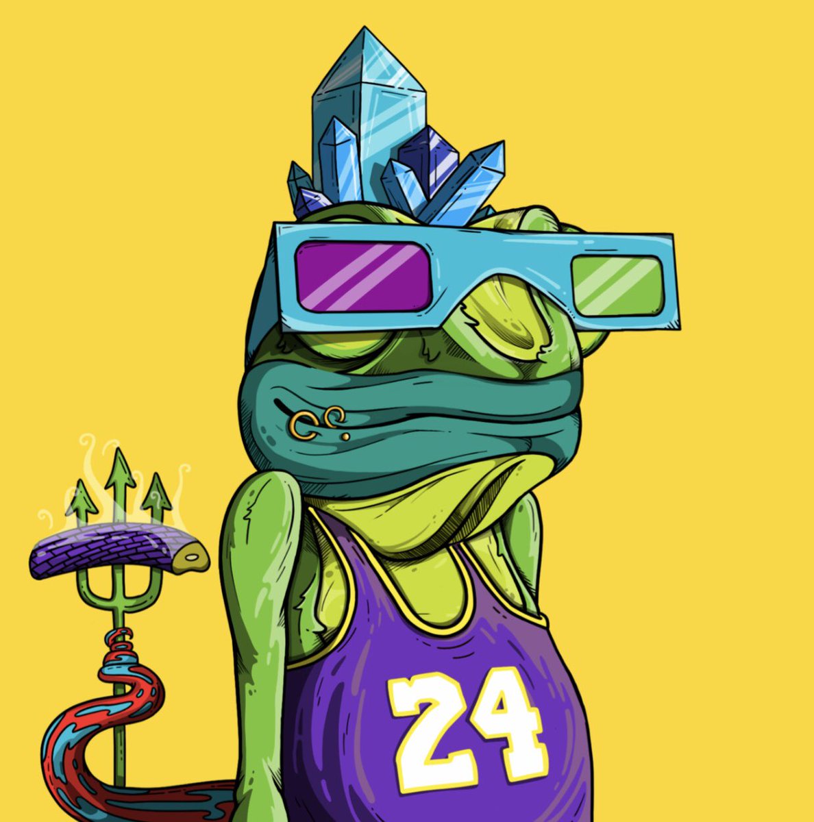 STeRoidzzZ's tweet photo. @spreadthabird #YellowChamGang    #nft https://t.co/ak6JfQ3VrO