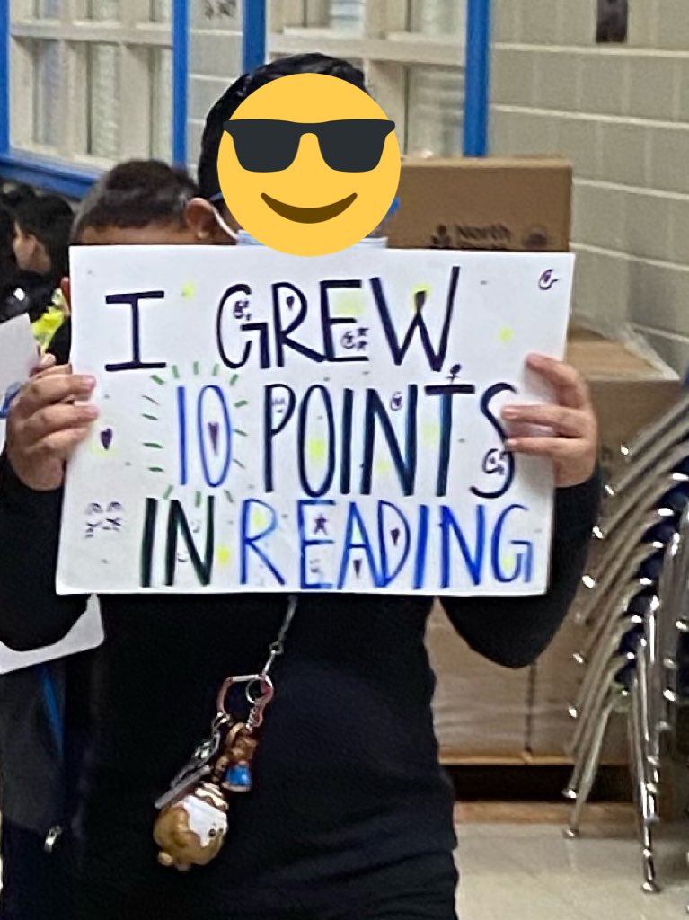 balch_jenn's tweet photo. So proud of our @DoverElementary  leaders today! Almost 400 students met or exceeded their MAP goals and participated in our 100 days of Growth Parade!! #risdlitandint #risdpoweroflove @RISDLitandInt https://t.co/vjPendnbSr