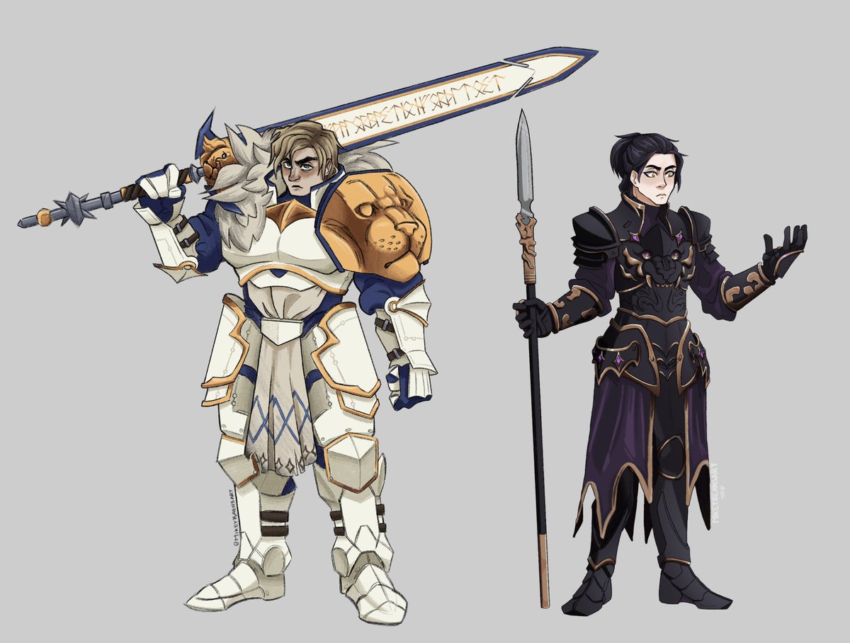 MikeybeansA's tweet photo. Character/Armor design for Angel&amp;Bread ASMR’s Michael the Devine Ascendant of Light https://t.co/XTN9xoi4Dy