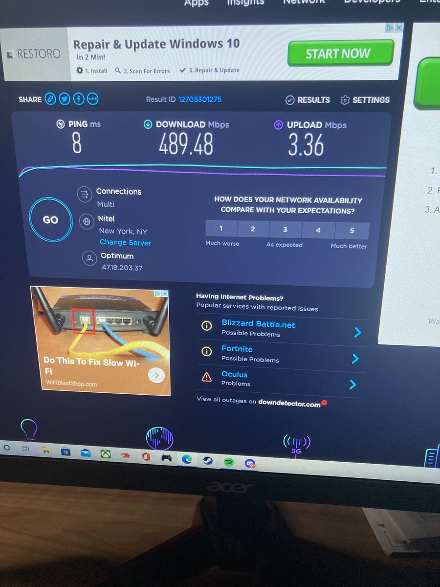 RT @PointTGC: No stream tonight, gee thanks @optimum @OptimumHelp get out of Suffolk. https://t.co/uHyNtSwFKO