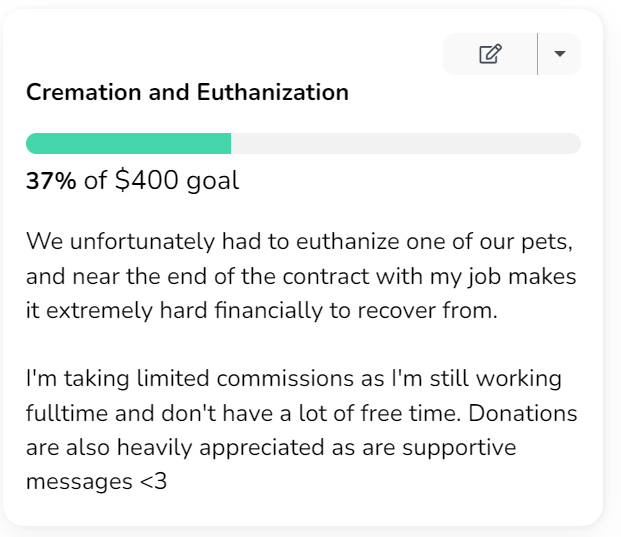 Remialla_MG's tweet photo. Almost 50% of the way there!🎉
I'm still looking for help, my job is ending this month and so I don't have much to work with finances wise. 
If possible I want to at least hit 50% of the way there so it's not as big as a dent in my bank. 
🙏❤️
 https://t.co/ITr7vOZdlY https://t.co/MJTcPHyvQo