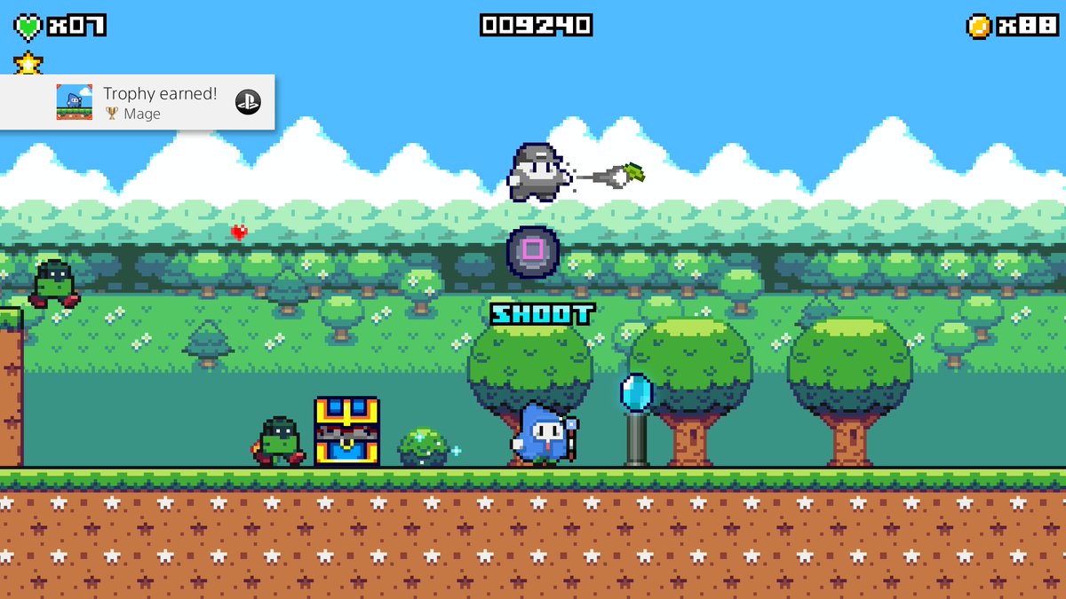 GamerGuyKevin's tweet photo. A sequel to #SuperOnionBoy, in retro style, #pixelart #SuperOnionBoy2 and with the help of #superpowers/epic transformations (#Ninja, #Mage, #MagicBubble, #Invincibility) this is what made this game so fun to play. 🎮
#PlatinumTrophy #TrophyHunting #PS5Share https://t.co/gV1cvYi8AL