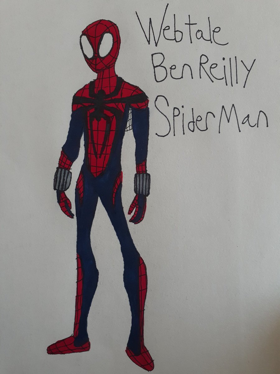SpiderSans1's tweet photo. WebTale Ben Reilly Spider-Man #SpiderMan #BenReilly #WebTale #Marvel https://t.co/jBXNTF3fcZ