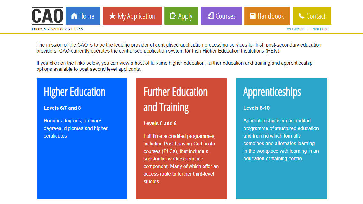 DeptofFHed's tweet photo. Have you recently filled out your CAO form for higher education options, but are wondering what else might be out there for you? Go to https://t.co/1f31rsGCAS to find information on apprenticeships and further education. @SOLASFET @apprenticesIrl https://t.co/eJdq9I5AJB