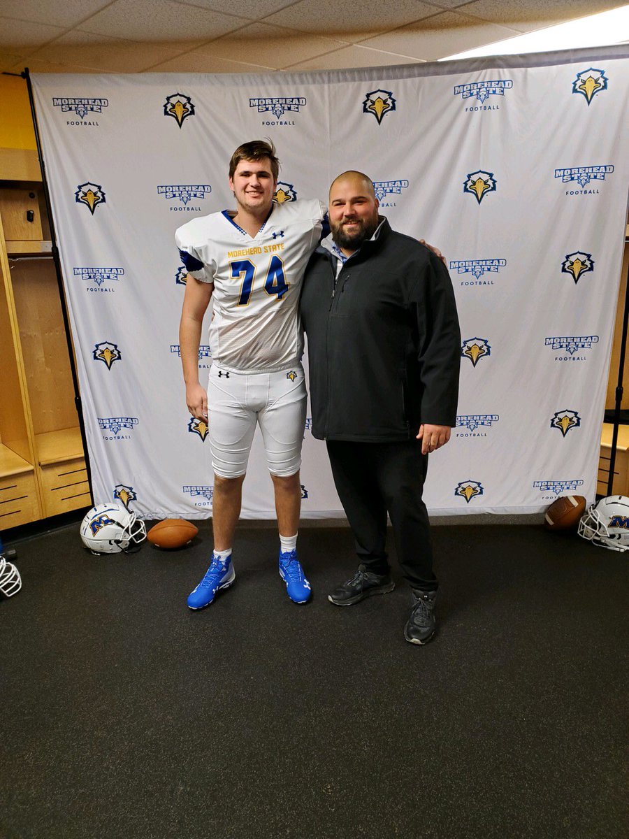 Excited to announce my commitment to Morehead State University!!! Once an Eagle always an Eagle! I want to thank all my high school Teammates and Coaches who helped me get this opportunity to continue my academic and athletic career!