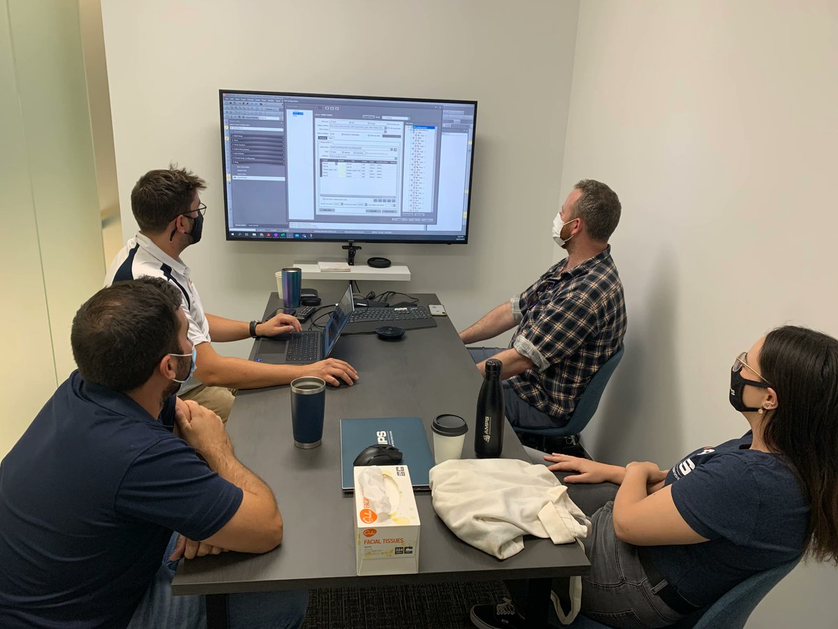 AdvancedMPS's tweet image. Last week, some of our Senior Engineers led a training session to upskill our Underground Team. They ran through how to use certain functions of our mining software packages to improve their wealth of knowledge!

#undergroundmining #undergroundengineering #training #AMPS