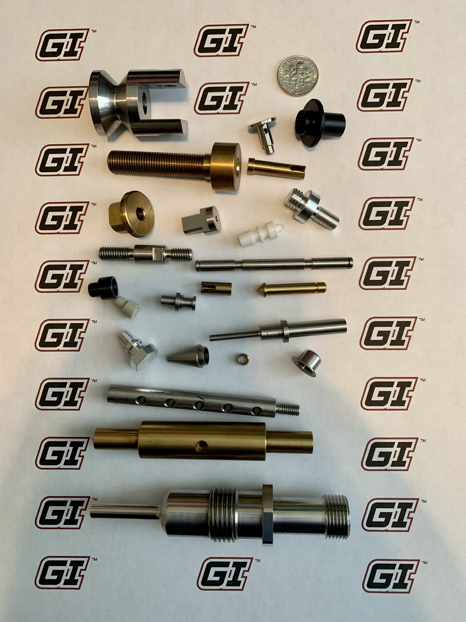 AVIATION SPACERS & BUSHINGS LOT OF OVER 30 LARGE SIZES. PRECISION MACHINED 