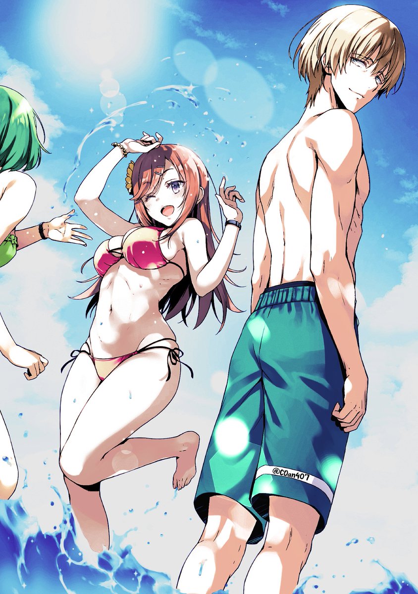 CDan407's tweet photo. Coloreo de Nagumo, Asahina y una extra en la isla
#you_zitsu #よう実  #よう実２ https://t.co/Cs5jgiwr6q