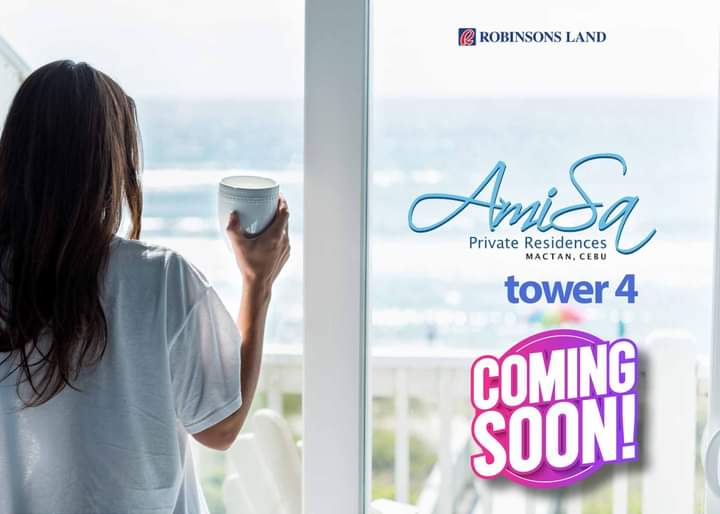 Great News
We will be Launching our 4th Tower in Amisa  Private  Residences  located in Mactan Cebu. 

we will be giving Promos for our first 100 buyers on our launching Date February 10,2022

for more details fell free to inquire and assist you within 24 hrs