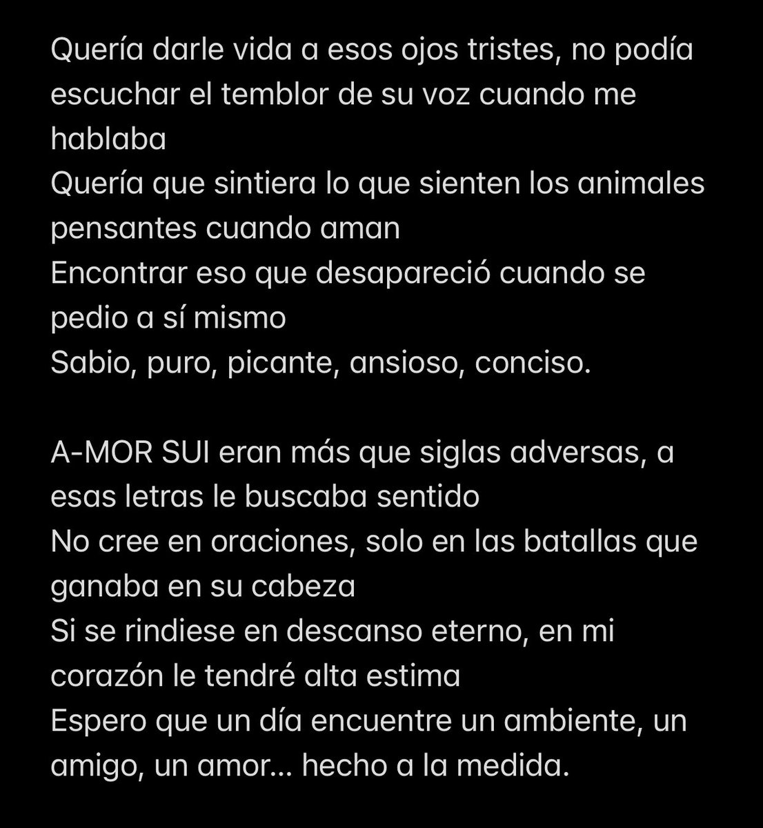 EdArtPoe's tweet photo. “A-MOR SUI” poesía en prosa escrita en retrospectiva. Escrita por mi, a las 3 de la mañana. 

Espero que les guste 🖤 https://t.co/W3lKttsO5C