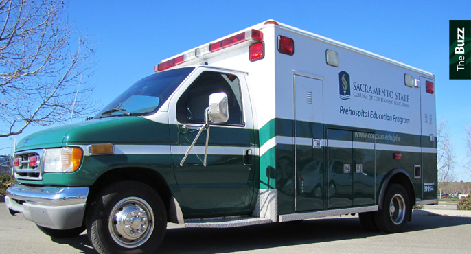 SacStateCCE's tweet photo. Registration is open for the #SacStatePHE Spring EMT courses starting March 21-22. Hybrid and in-person options are available. Learn more about the program requirements at https://t.co/bhVUOhbke5  #SacStateCCE #ItsYourTime #MadeAtSacState https://t.co/V6WYKAnJKb