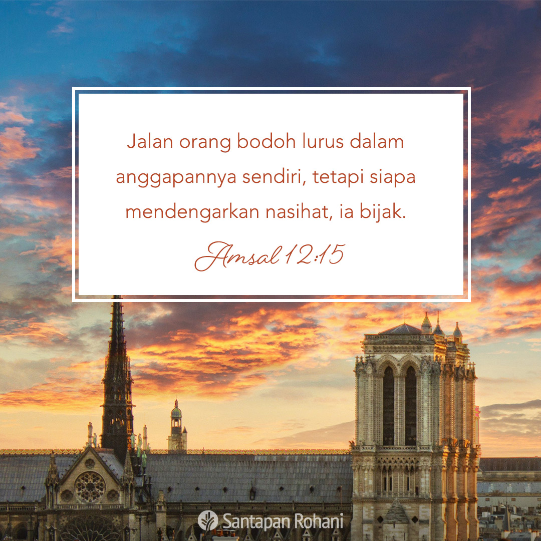 SantapanRohani's tweet photo. Ya Bapa, dengan pertolongan Roh Kudus, beri aku kerendahan hati untuk menerima nasihat yang baik dari orang lain.

#santapanrohani https://t.co/TtE6zYkPNg
