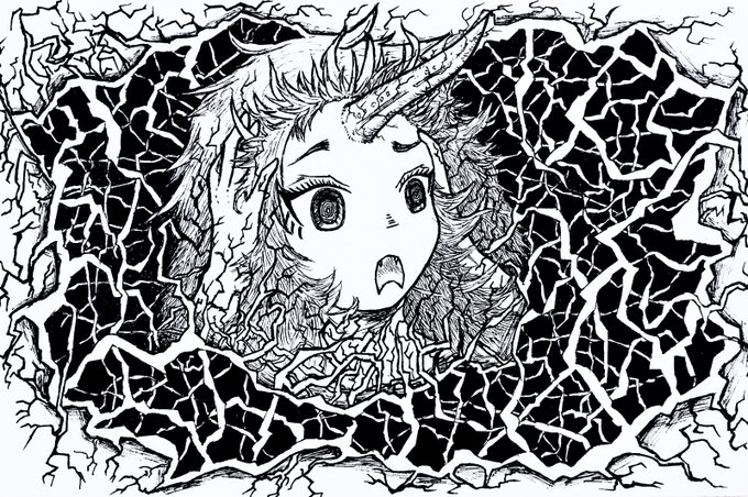 表情のあるエレメント
No.3 驚愕に叫ぶ雷鳴。

#イラスト
#アナログイラスト 