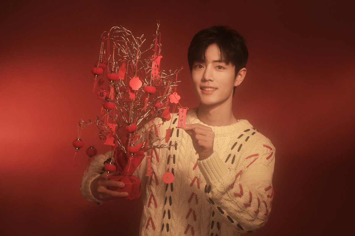 Xiao Zhan pictures for Chinese New Year 2022
The year of tiger 🐯