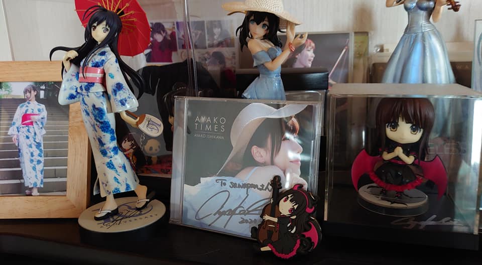 sawapan365's tweet image. 雑に自己紹介
スケールモデルの傍らにヴァイオリニストの石川綾子さんをモチーフとした 「あや痛シリーズ」・市販フィギュアにコスプレさせた 「あやコス」「てのりあやちゃん」 MVより「聖地」等 (最近はどっちがメインかわからなくなってる気が(笑)) 作っております