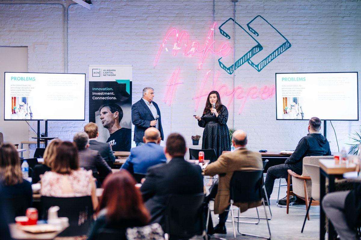 Thank you Alabama Capital Network for hosting the Startup Showcase at the Innovation Portal today! We heard five great pitches from local startups. Thank you to everyone who came out and showed their support!
•
#GetStarted #InnovationPortal #innovate #startup #entrepreneur