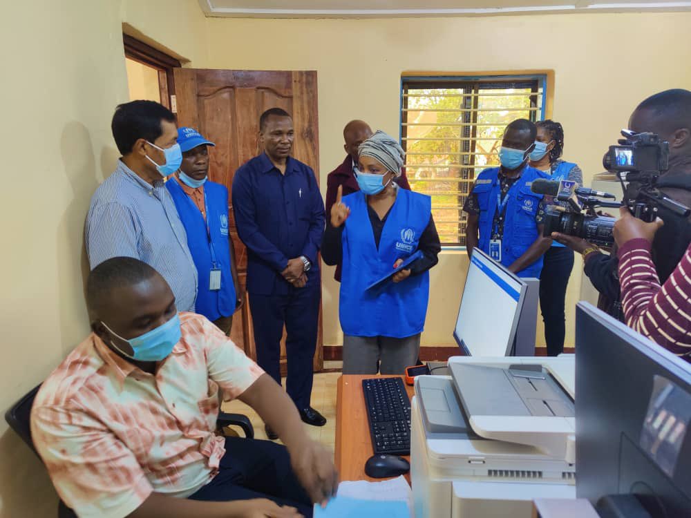 UNHCR donated #birthregistration equipment to the office of RITA in Kibondo District to launch a birth registration and certification program for #refugee #children born in the Nduta camp.
This effort is an essential part of the UNHCR mandate in prevention of #statelessness