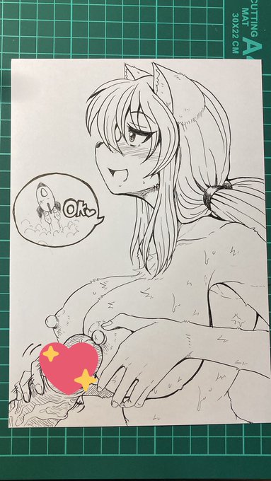 今日のおえかき🤤✒️
ほぼ丸ペン 