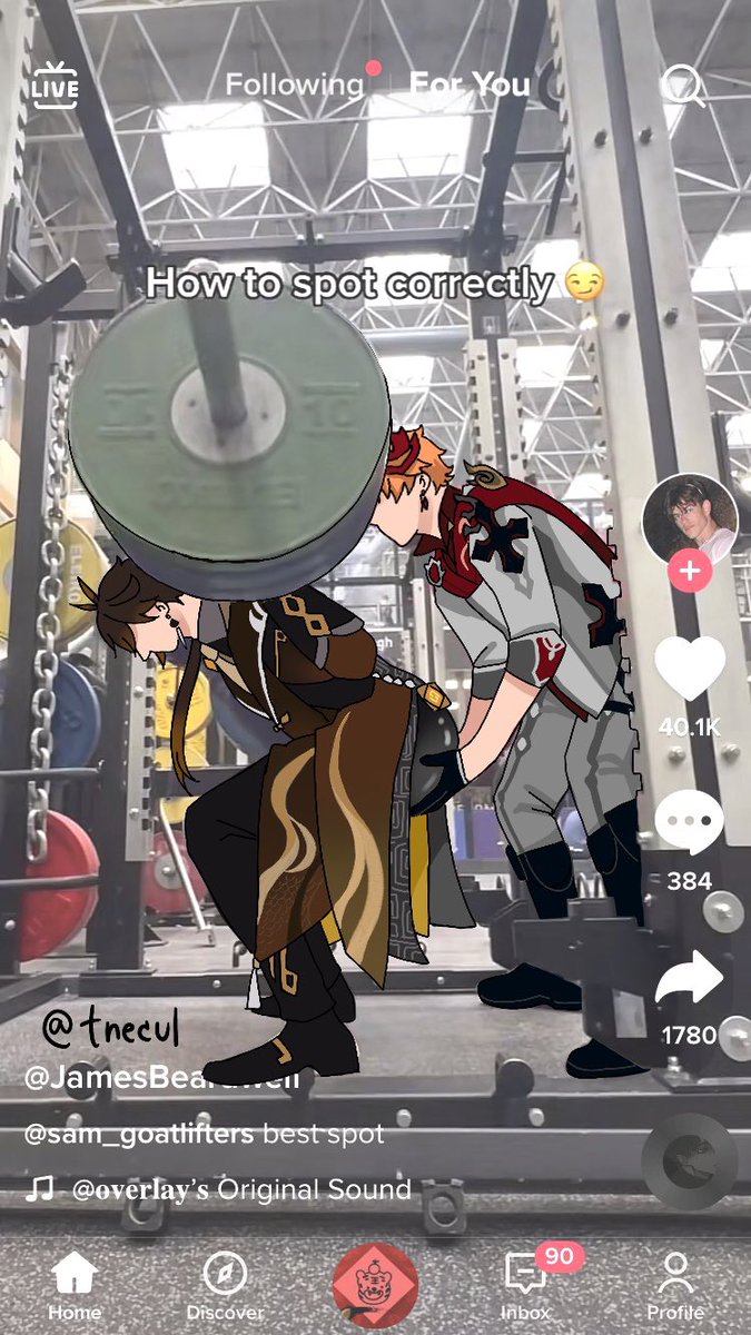 tnecul's tweet photo. How to spot correctly 🏋🏻🍑🤲🏻 #childe #zhongli 
Credit below👇🏻 https://t.co/sOK1ajdLPD