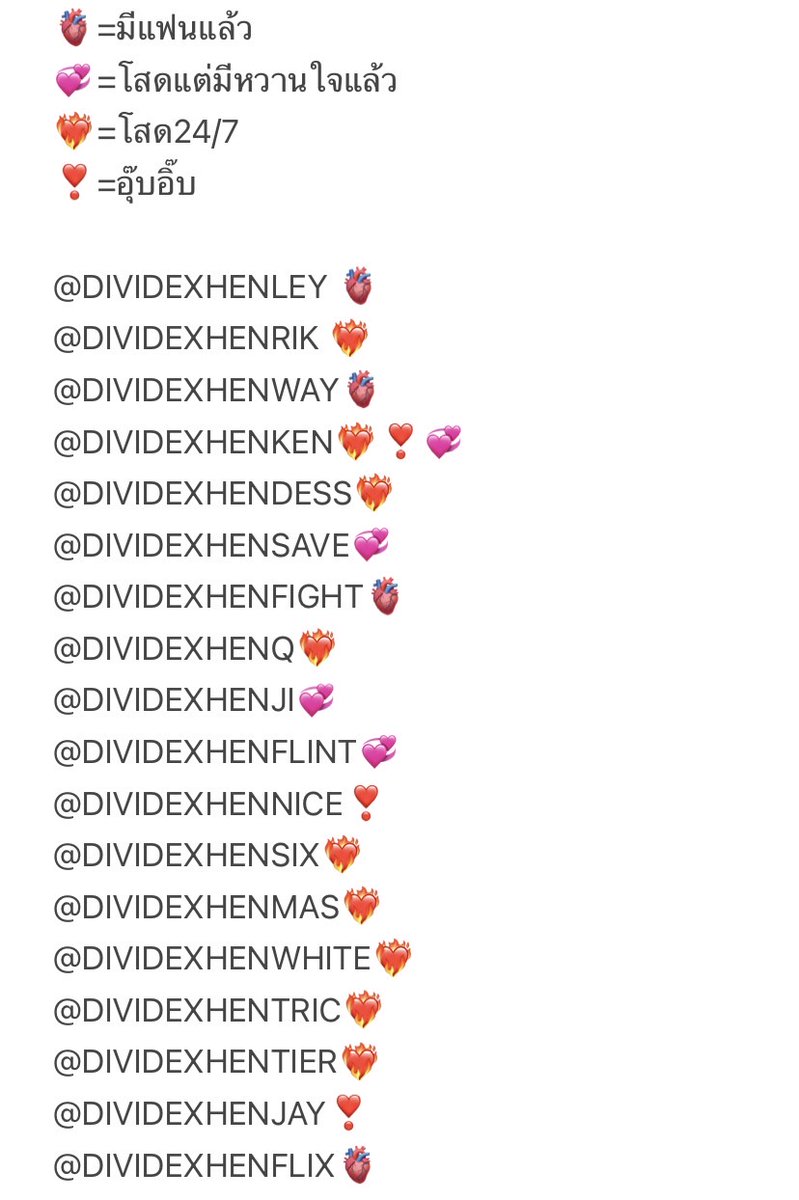 อัพเดทสถานะแก๊งเฮนเดือนก.พ.