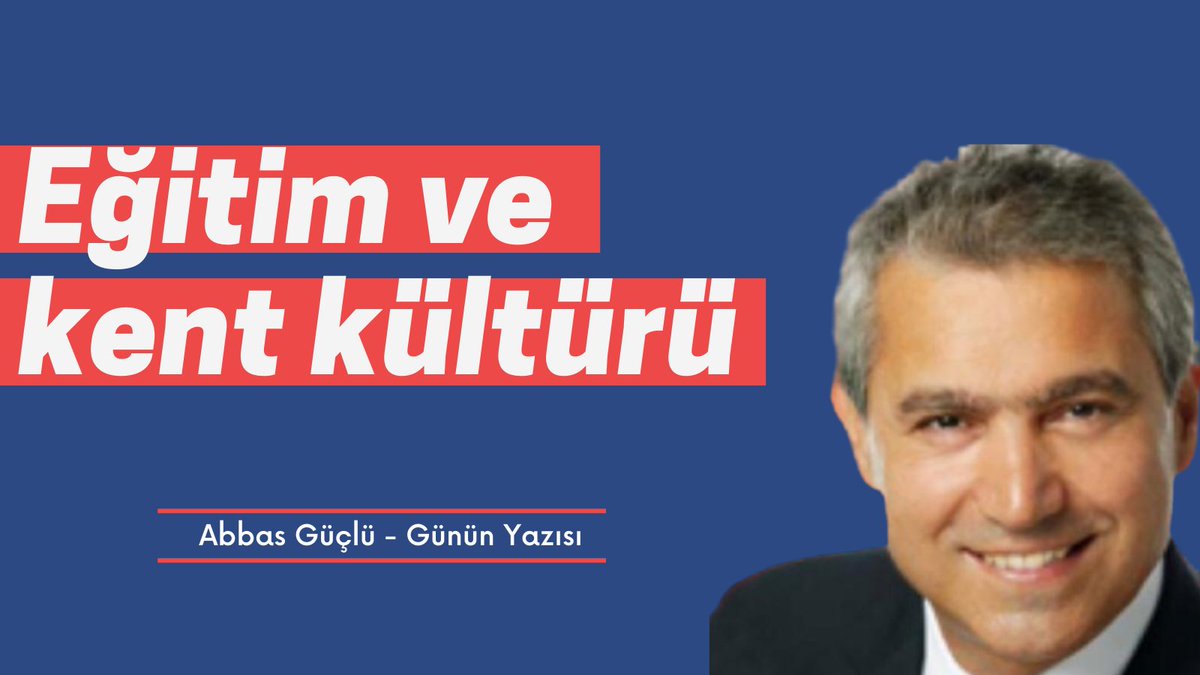 Yaşadığımız kentlere herkesten önce öğrenciler sahip çıkmalı ve bu da eğitimin bir parçası haline gelmeli. Peki öğrencilerimiz yaşadıkları köyleri, kasabaları kentleri, tarihiyle, kültürüyle, sokaklarıyla ne kadar tanıyor, ne kadar sahip çıkıyor?..
egitimajansi.com/abbas-guclu/eg…