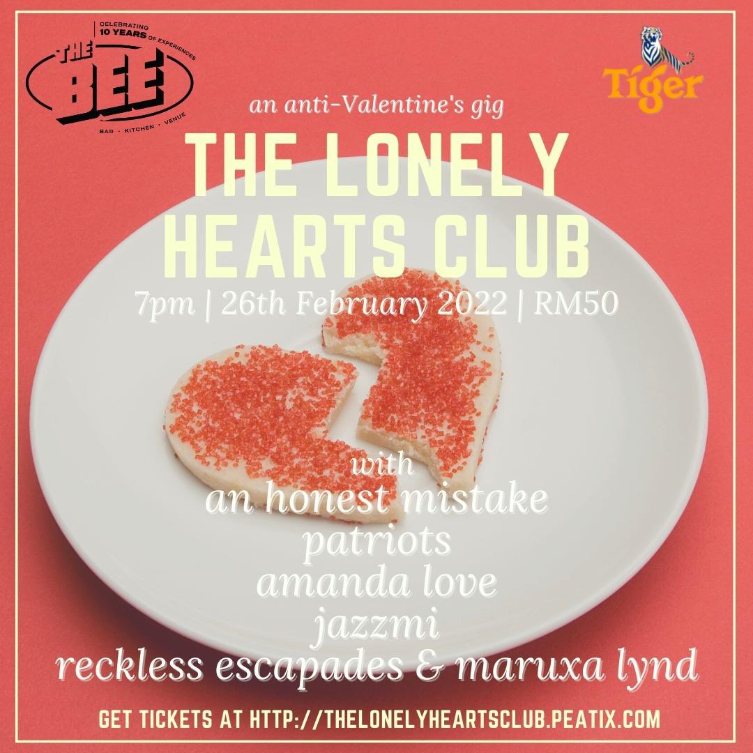 Lonely? You don’t have to be on 26FEB cause you’ll have us to teman you 😘 <a href="/recklessian/">Reckless Escapades</a> <a href="/AHMband/">An Honest Mistake</a> <a href="/AmandaLoveXM/">A M A N D A L O V E</a> <a href="/PatriotsMY/">PATRIOTS</a> <a href="/AriffJazzmi/">NOCTURNAL.</a> <a href="/TheBeeMY/">The Bee</a>  See you there!