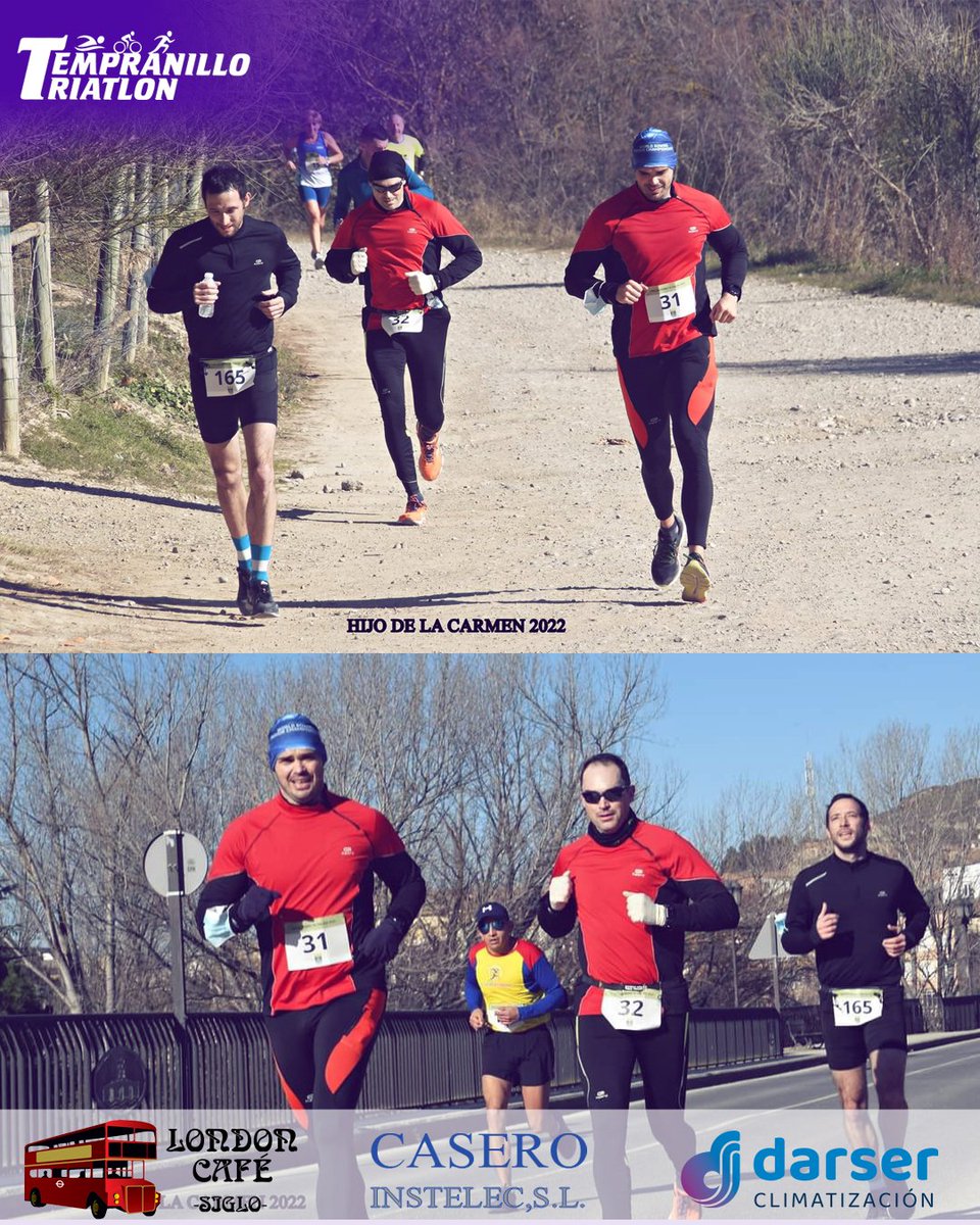 Este pasado domingo se dieron "un paseo" d 10 millas por Peralta Alberto y Andrés, 2 d nuestros recién llegados pero a los q veréis mucho tanto en carreras a pie como en duatlones y en algún que otro tri.
#TempranilloTriatlon
#LondonCafeSiglo
#CaseroInstelec
#DarserClimatizacion