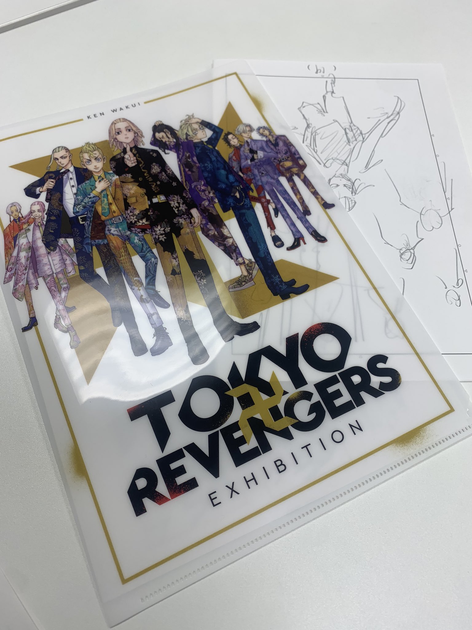 東京リベンジャーズクリアファイルと原画展の特典 東京リベンジャーズクリアファイルと原画展の特典 東京卍