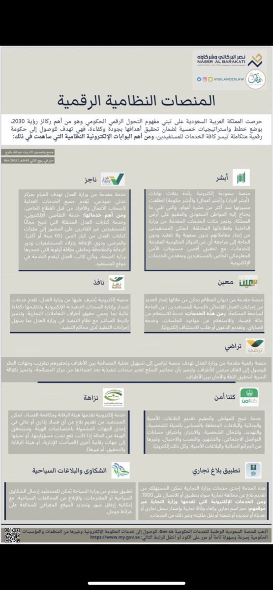 mon1498077112's tweet photo. المنصات النظامية الرقمية https://t.co/aCglH2eX4q