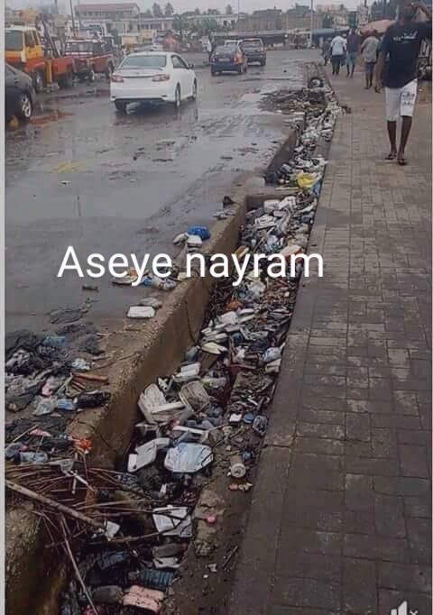 Aseye Nayram (@nayramaseye) on Twitter photo Let's all abide by the laws in the country. You ask where does all these come from? It's from our indiscriminate littering that has resulted in this #OperationCleanYourFrontage
#GetABin <a href="/ZoomlionLtd/">Zoomlion Ghana Limited</a> <a href="/upprghana/">Universal Plastic Products & Recycling Limited</a> <a href="/Henquartey/">Henry Quartey</a> <a href="/mswrgovgh/">Ministry of Sanitation and Water Resources</a> <a href="/AccraClean/">Clean Accra</a> Let's all abide by the laws in the country. You ask where does all these come from? It's from our indiscriminate littering that has resulted in this #OperationCleanYourFrontage
#GetABin <a href="/ZoomlionLtd/">Zoomlion Ghana Limited</a> <a href="/upprghana/">Universal Plastic Products & Recycling Limited</a> <a href="/Henquartey/">Henry Quartey</a> <a href="/mswrgovgh/">Ministry of Sanitation and Water Resources</a> <a href="/AccraClean/">Clean Accra</a>