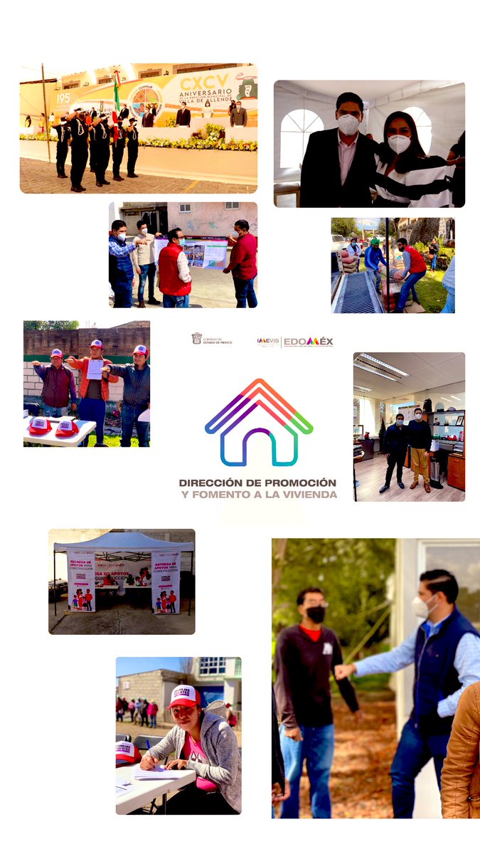 Mauricio_Arroyo's tweet photo. Hoy hace un año me integré a las filas del @IMEVISedomex. 

365 días después, puedo decir que ha sido un año de mucho trabajo y grandes satisfacciones 🏡. 

A seguir dando el 💯 por las familias de nuestro Estado y a cumplir con esta gran encomienda. https://t.co/gzIYfyrnox