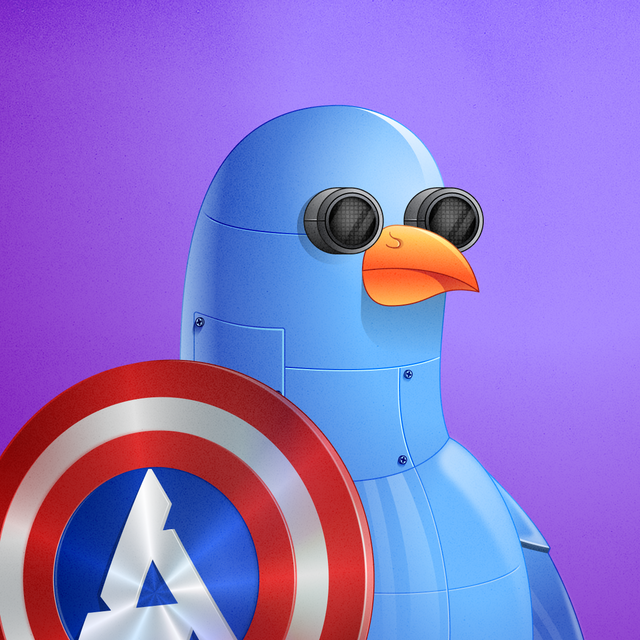 Captain America vibes😎 <a href="/DroniesNFT/">Dronies</a> #SolanaNFTs #NFTCommunity #Dronies