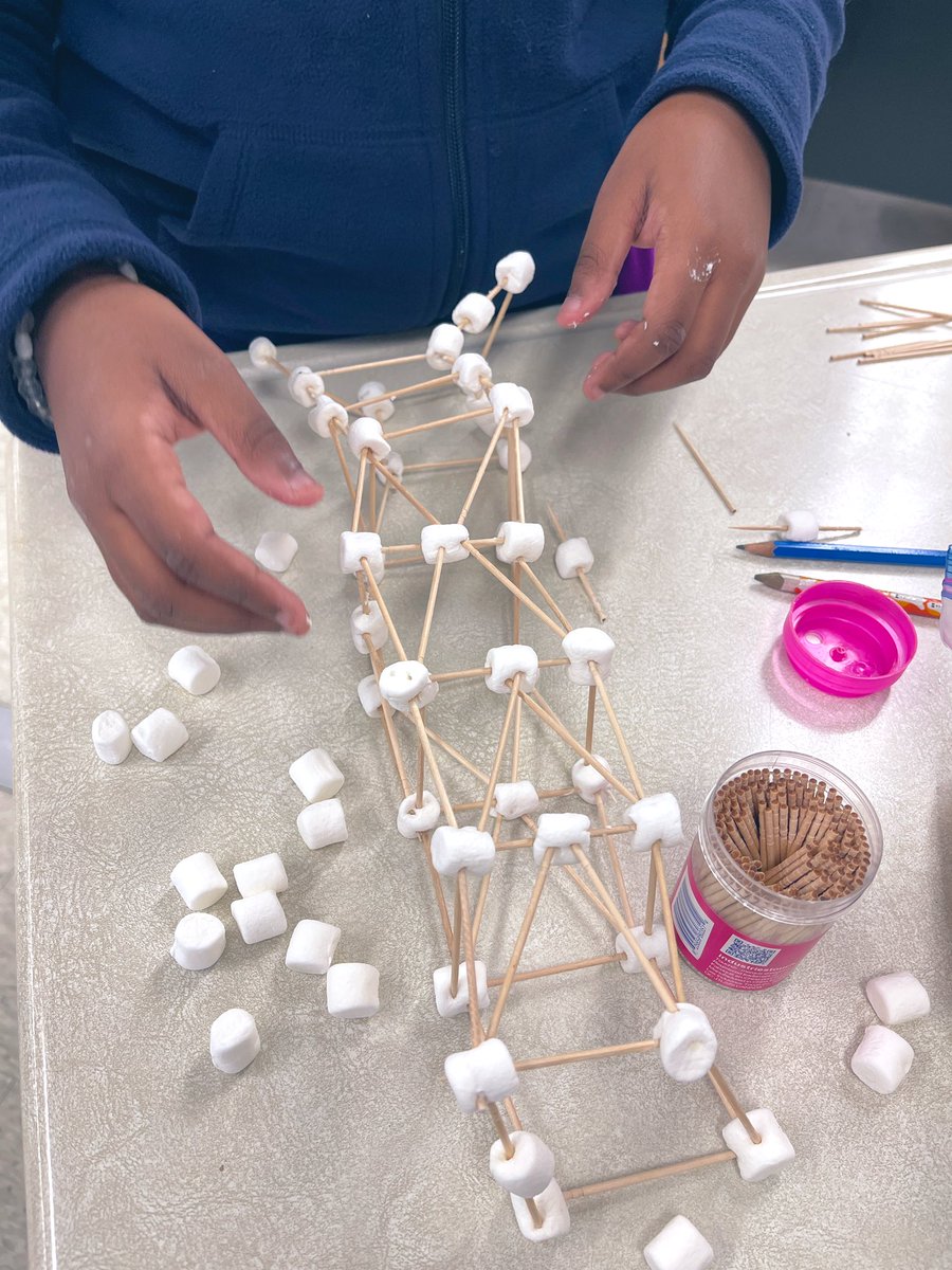 msferrinho's tweet photo. Yesterdays STEM Tuesday 🧪🏗 the structures continue. This time no rules. Just make it stand tall ✔️ Students are really understanding which geometric shapes distribute forces better. https://t.co/OqK4RBP9BP