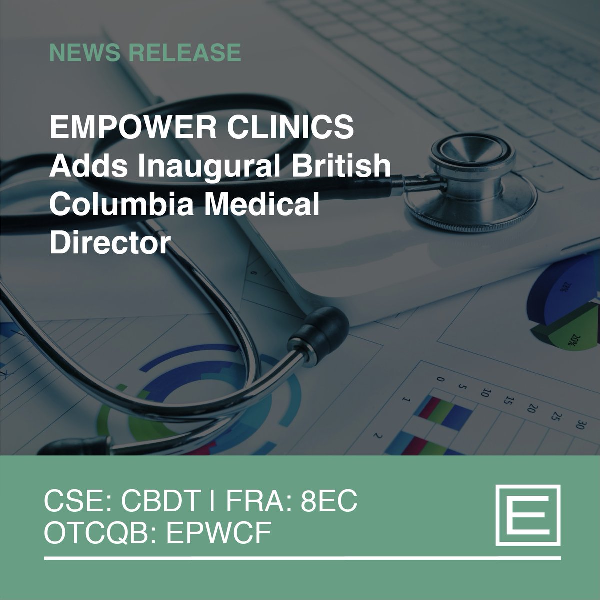 EmpowerClinics's tweet photo. Empower Clinics adds Dr. Tyler Coupal as its British Columbia Medical Director. Additional Talent enables the company to pursue COVID-19 testing accreditation within the province of BC. https://t.co/6XlUABiHNb

$CBDT $EPWCF #EmpowerClinics #InvestorNews #smallcap  #EmpowerArmy https://t.co/iBTknSiQmO