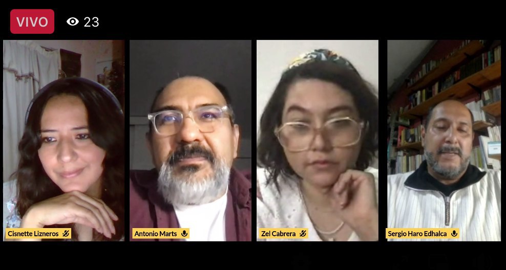 Está en vivo el Drink &amp; Read de <a href="/Eparaisoperdido/">Editorial Paraíso Perdido</a> 

Participan:

<a href="/LiCisne/">Cisnette Lizneros</a>
@AntonioMarts
<a href="/Edhalca/">Editorial Edhalca</a>
<a href="/librosdelperro/">Los libros del perro</a>
<a href="/EdFondoBlanco/">Fondo Blanco</a>

fb.watch/aW-gANQu7s/