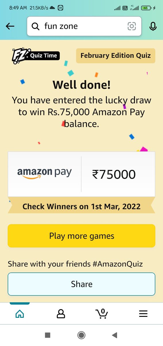 PalashM69341103's tweet image. @amazon #AmazonAnswerandwin